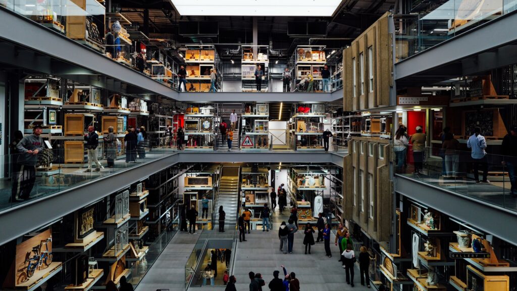 Modern museum interior with multiple levels and exhibits – Architectural Deep Dive into the Stateless Model Context Protocol (MCP 2026-07-28)