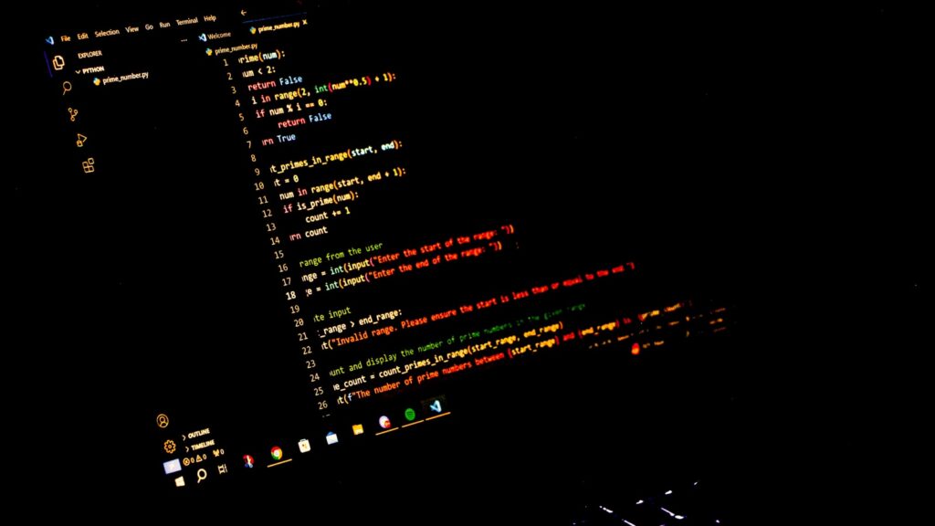 A computer screen with a keyboard in the dark – August 2026 Desktop Wallpapers: Visual Design, Aspect Ratios, and Display Resolution Analysis