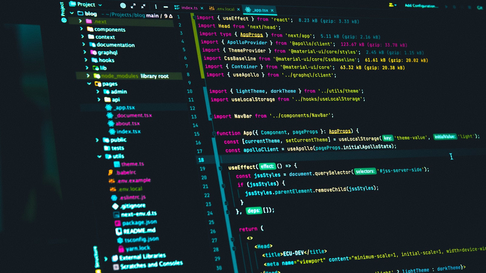 Code editor displaying react source code – CSS border-shape Guide: Syntax, Modes, and Advanced Geometry