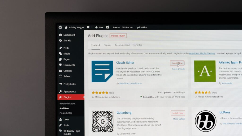 Black flat screen computer monitor – Understanding WordPress Theme Review Standards and Directory Metrics