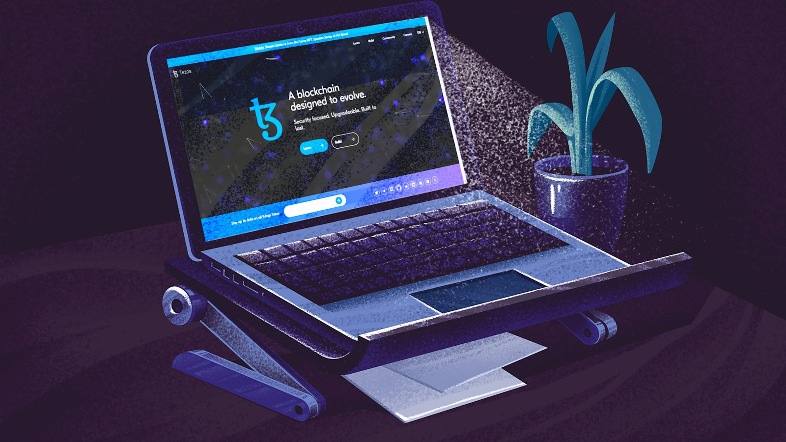 A laptop computer sitting on top of a desk – WordPress Contributor Toolkit 1.0: A Complete Guide to the Experimental Core Desktop App
